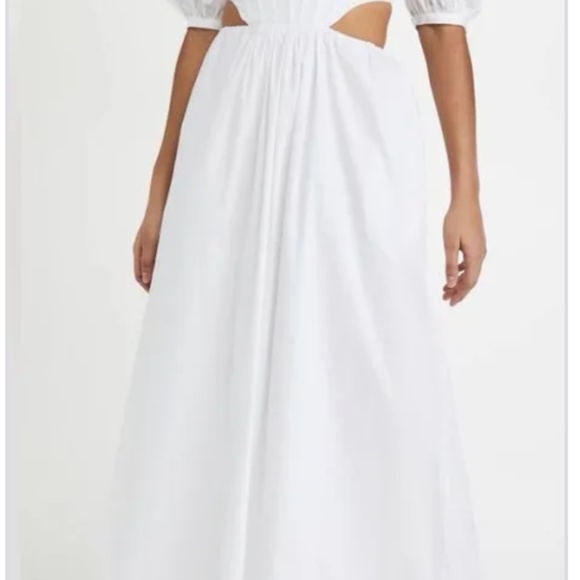 Staud Astro Dress - White - Picture 3 of 5